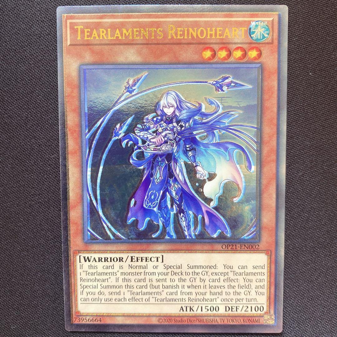 ティアラメンツレイノハート　英語　北米　OP21 レリーフ　3枚セット