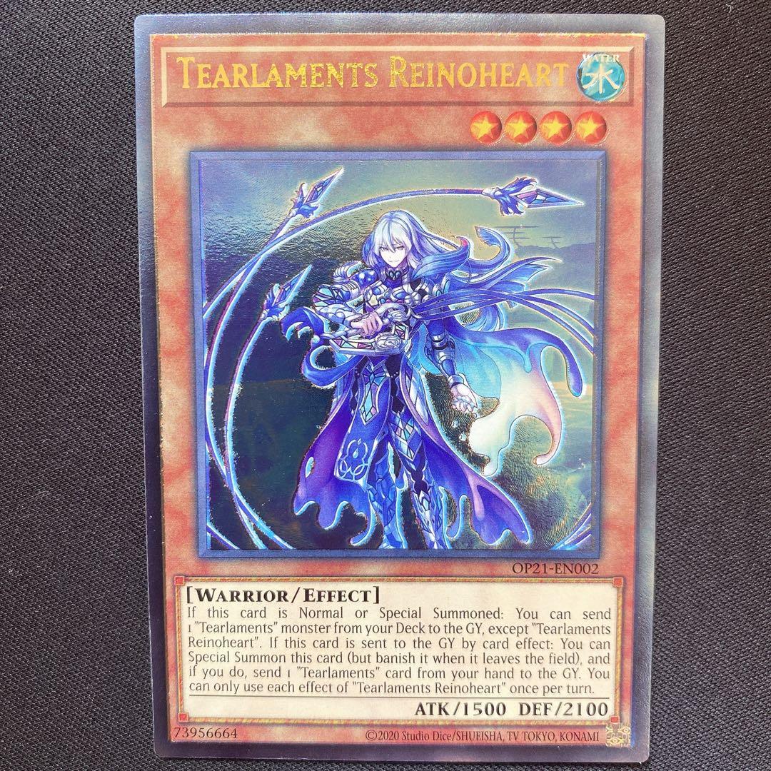 ティアラメンツレイノハート　英語　北米　OP21 レリーフ　3枚セット