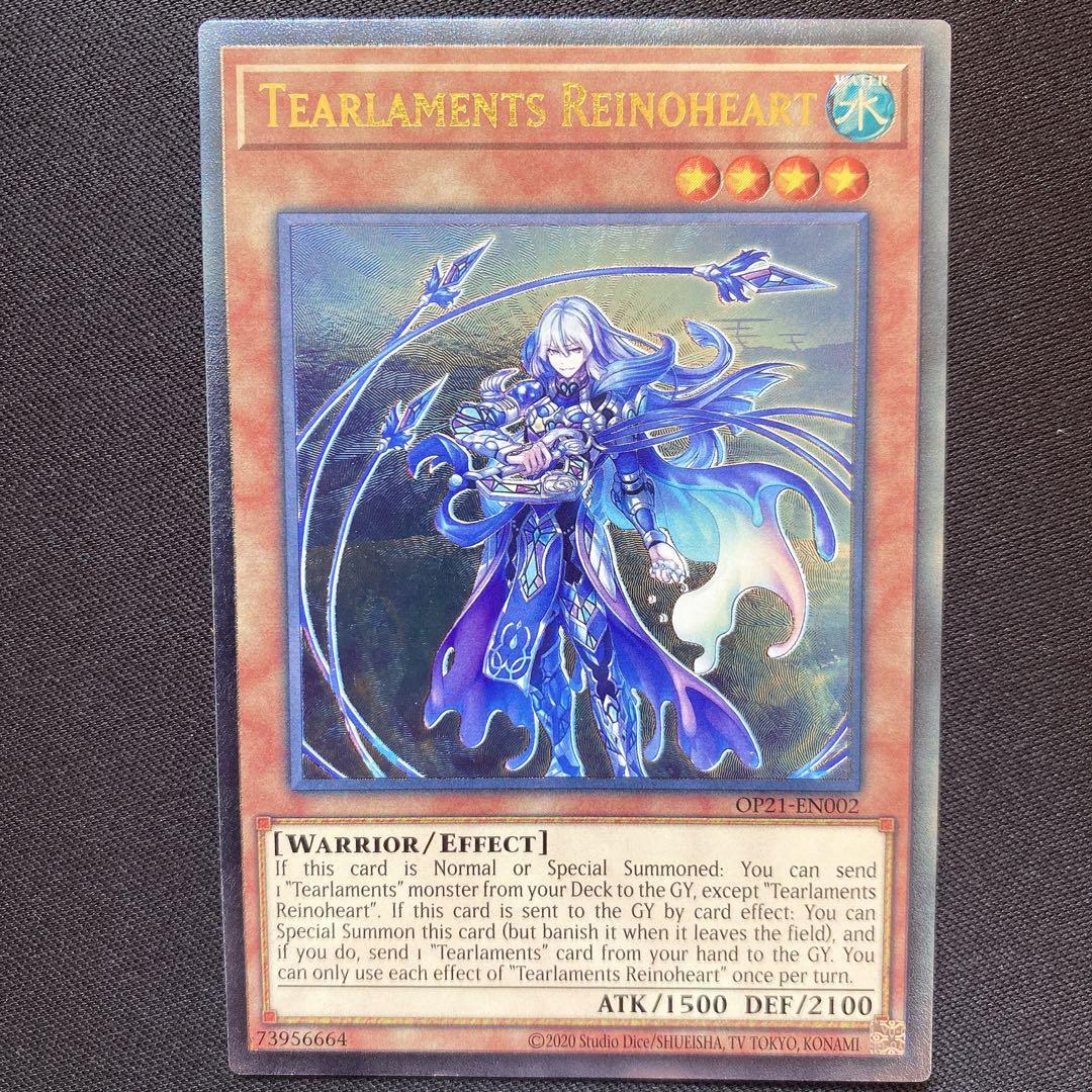 ティアラメンツレイノハート　英語　北米　OP21 レリーフ　3枚セット