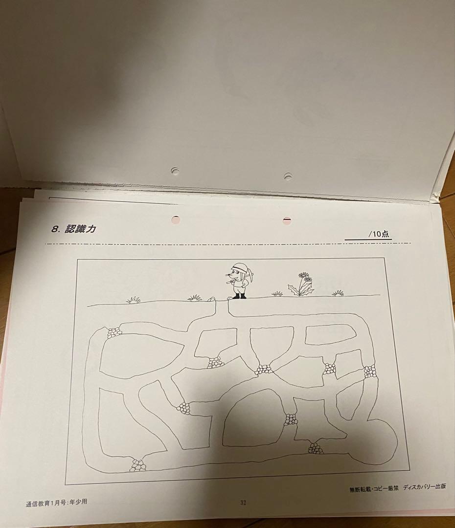 大教大附属池田小学校 通信教育Pass 新年小児 1月号〜12月号　まとめ売り