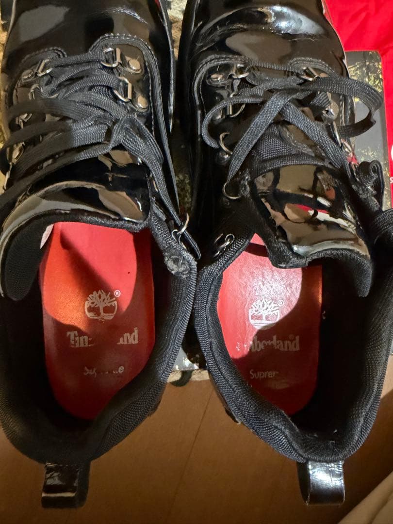 靴 Supreme / Timberland Euro hiker low 10.5