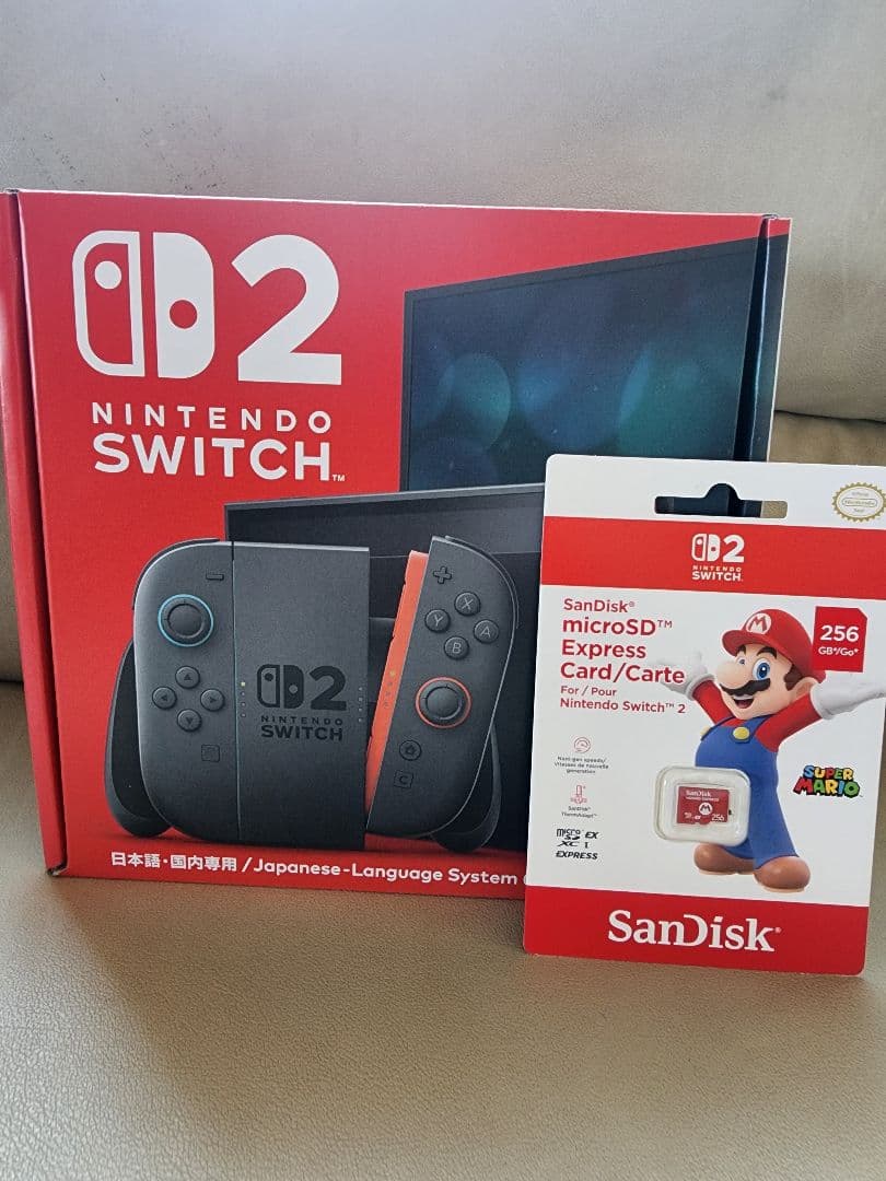 ニンテンドースイッチ2 本体 日本語・国内専用 microSDカードセット
