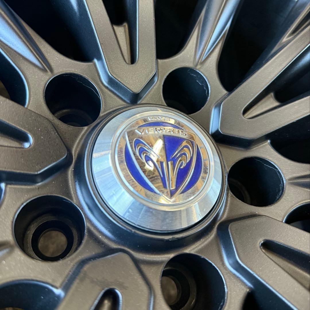 【美品！】RAYS 20インチアルミホイール 4本セット マットブラック