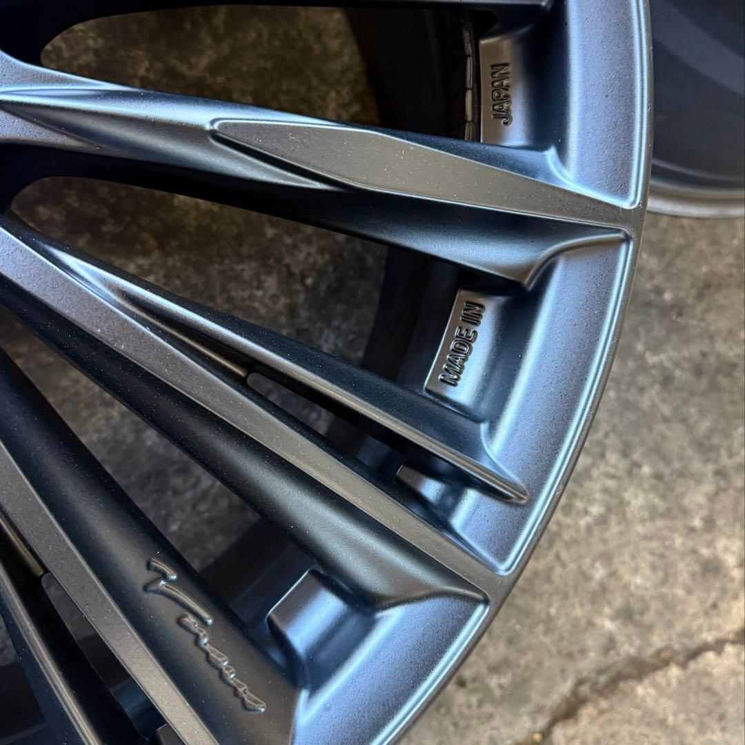 【美品！】RAYS 20インチアルミホイール 4本セット マットブラック