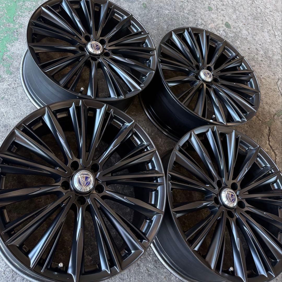 【美品！】RAYS 20インチアルミホイール 4本セット マットブラック