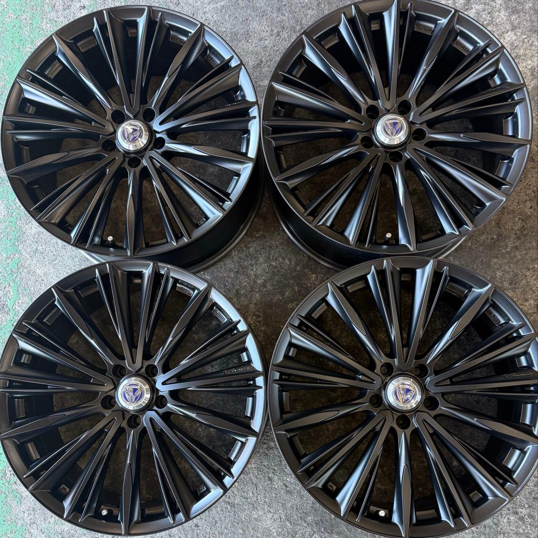 【美品！】RAYS 20インチアルミホイール 4本セット マットブラック