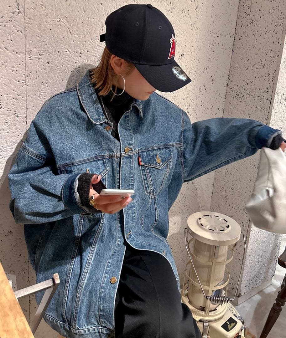 【新品・未使用】Ungrid ビックシルエットデニムジャケット