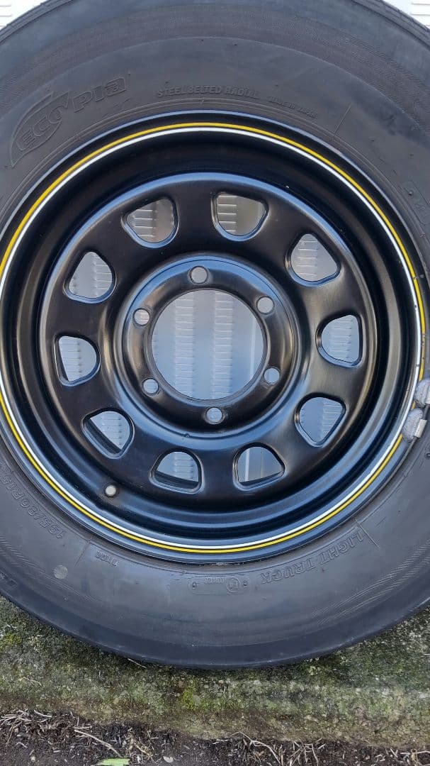 最終値下げ ハイエース 15インチ社外ホイール4本 手渡しのみ