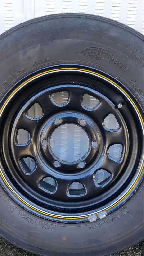 最終値下げ ハイエース 15インチ社外ホイール4本 手渡しのみ