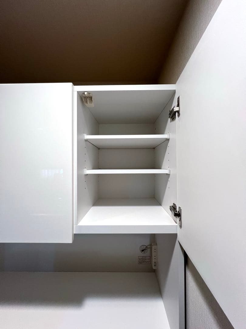 ゆきこ 【送料込み】ニトリ キッチンボード ポルテ 120KB WH