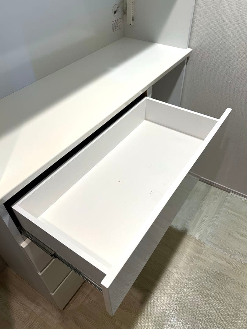 ゆきこ 【送料込み】ニトリ キッチンボード ポルテ 120KB WH