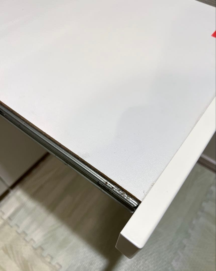 ゆきこ 【送料込み】ニトリ キッチンボード ポルテ 120KB WH