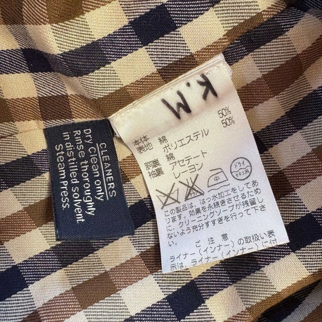 vanilla＊Aquascutum 美品✨ライナー付き トレンチコート