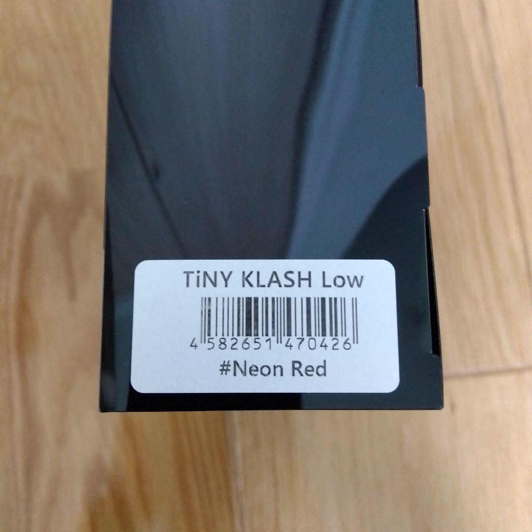 DRT　タイニークラッシュLow　ネオンレッド　限定カラー　新品