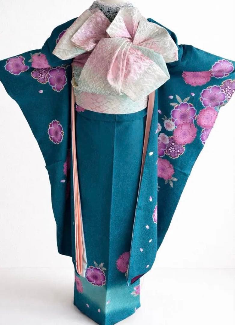 振袖フルセット シンプル 振袖一式 着付けセット おまけ 人気 正絹