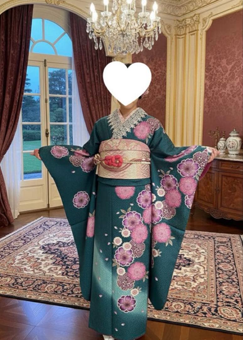 振袖フルセット シンプル 振袖一式 着付けセット おまけ 人気 正絹