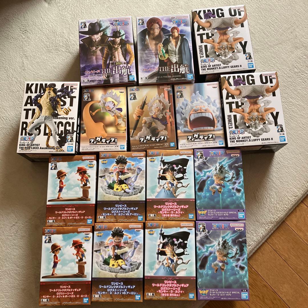 ワンピース フィギュアセット16個 バンダイ