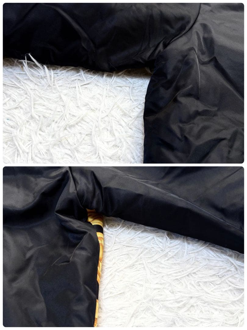 【新品同様】 VERCACE 中綿 ブルゾン メデューサ ブラック MA-1