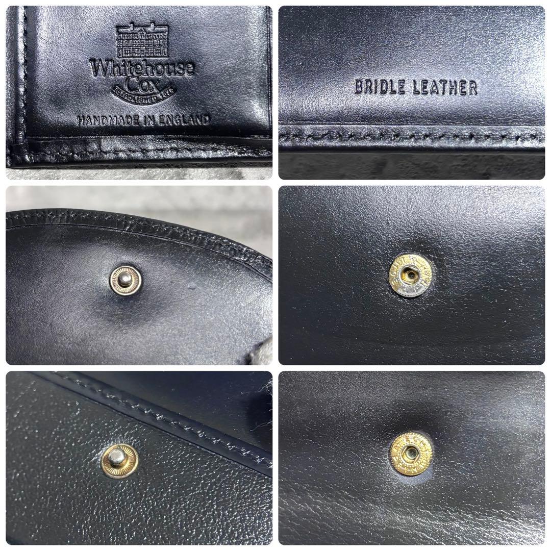 【サボさん！】ホワイトハウスコックス 3つ折りミニ財布 ウォレット