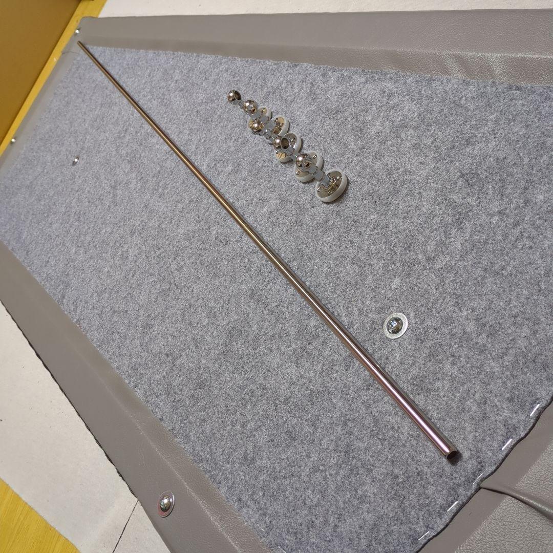 【R.I】ハイルーフ棚（直線タイプ）【グレーレザー】