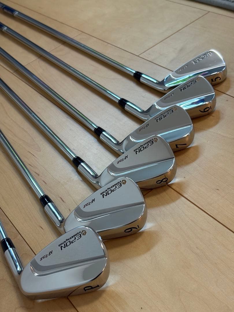 エポンAFツアーMB アイアン(プロジェクトX 6.5)