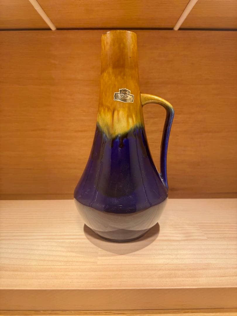 fat lava Bay Keramik 西ドイツ製ヴィンテージ花瓶ファットラバ