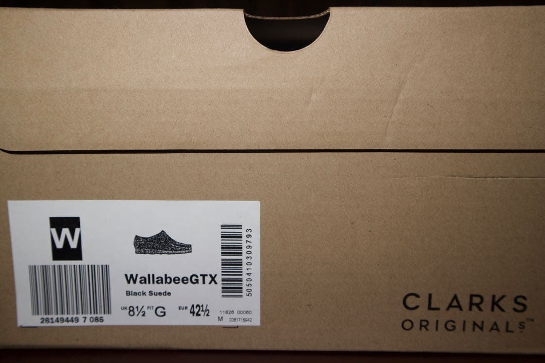 新品未使用 CLARKS ワラビー GORE-TEX