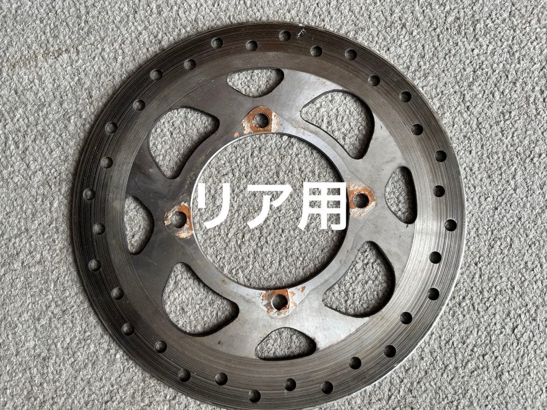 KDX125SR 純正ディスクローター　前後セット