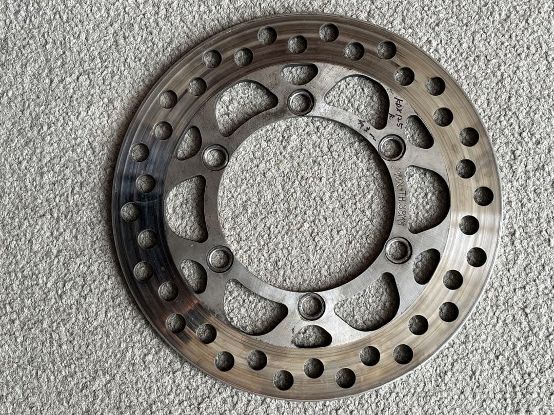 KDX125SR 純正ディスクローター　前後セット