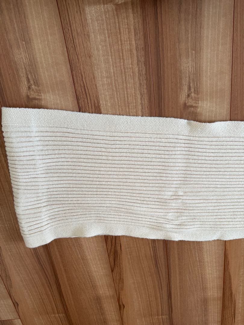 JIL SANDER アイボリー マフラー