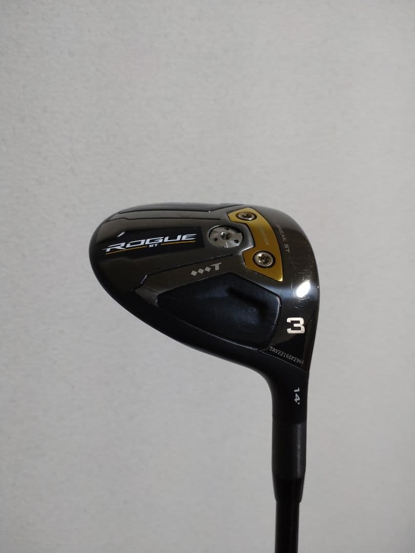 最終価格 キャロウェイ ローグST ◆◆◆T（14°）ヘッドカバー付