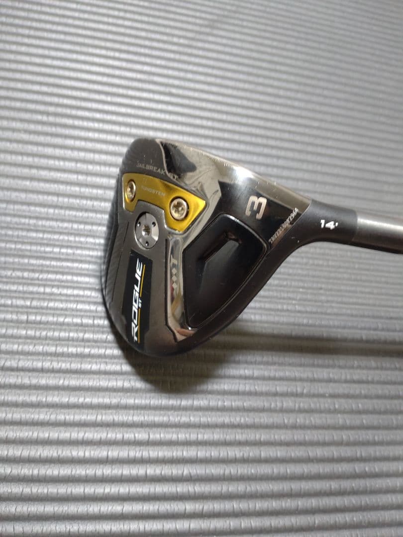最終価格 キャロウェイ ローグST ◆◆◆T（14°）ヘッドカバー付