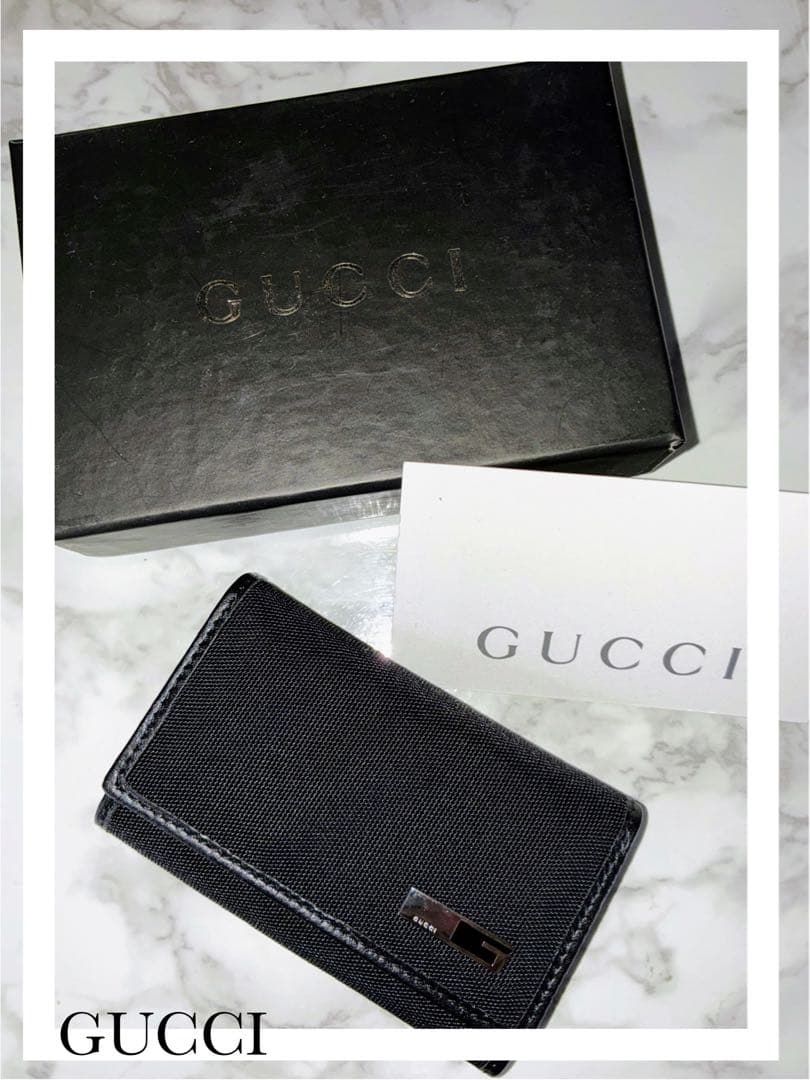 【GUCCI】 新品未使用 グッチ キーケース 箱付き