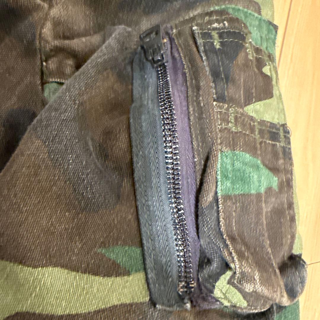 USA製【80s】ALPHAコットン フライトジャケット アメリカ軍　MA-1