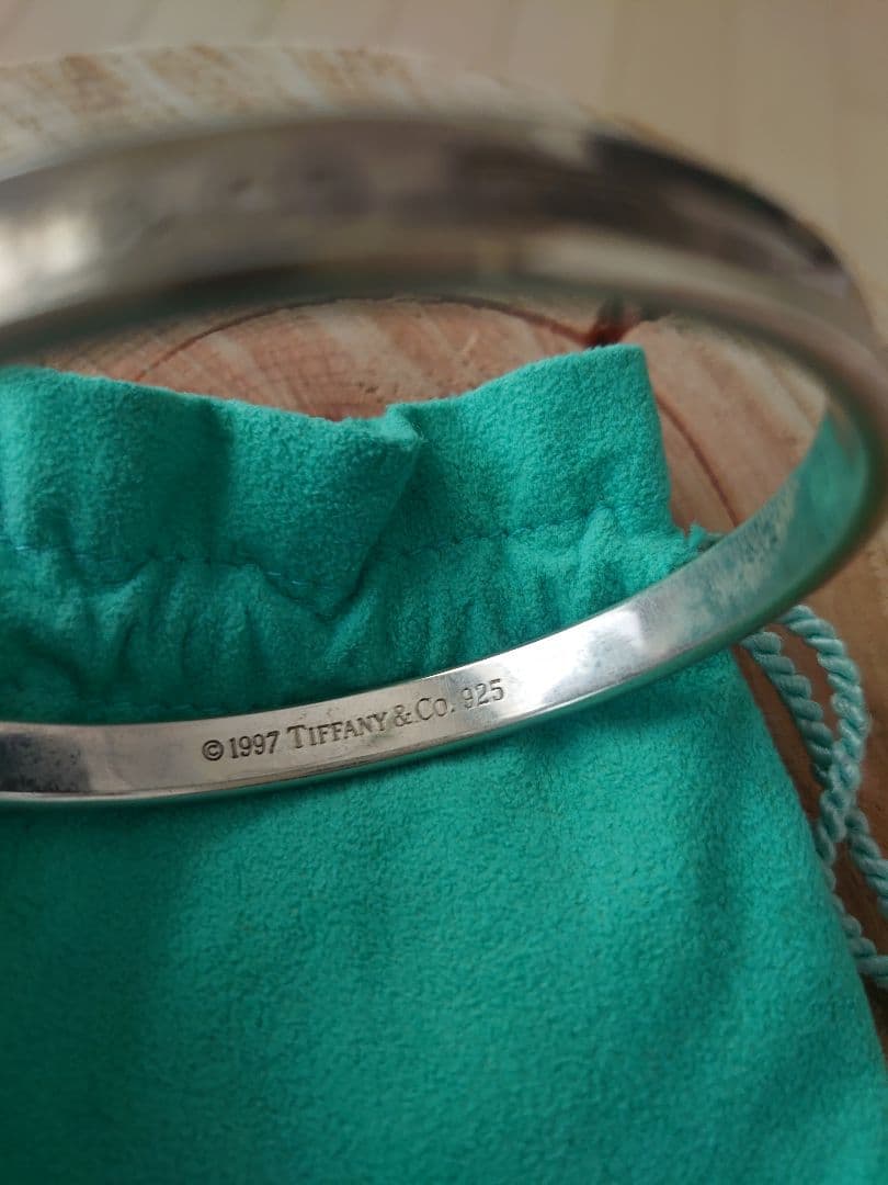 ティファニー 1837 ナロー カフ バングル ブレスレット SV925