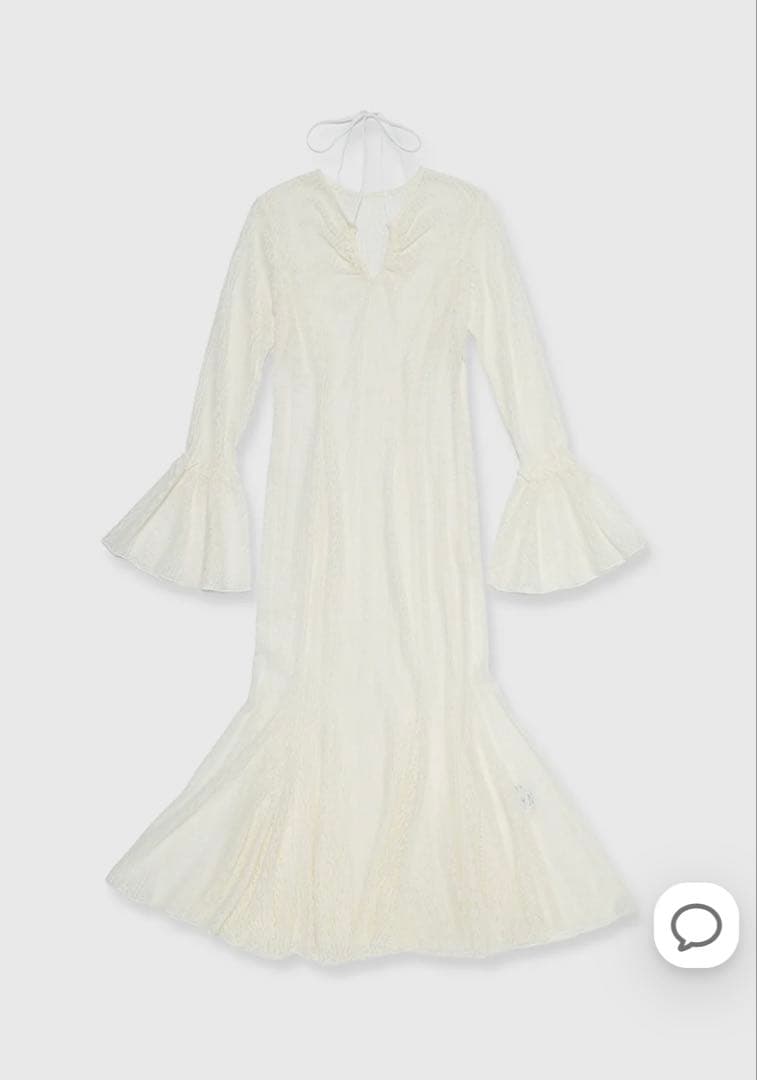 ワンピース JOSEMOON BELLSLEEVE LACE DRESS