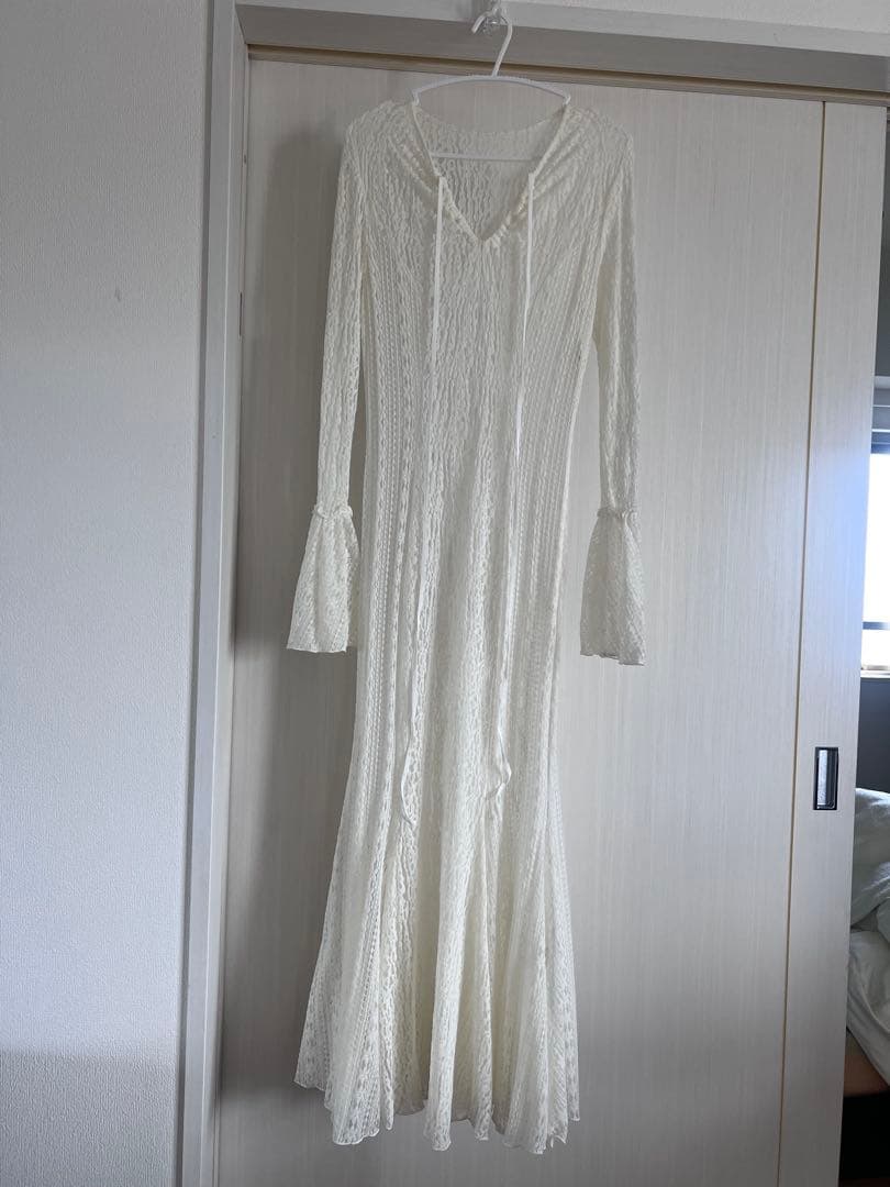 ワンピース JOSEMOON BELLSLEEVE LACE DRESS