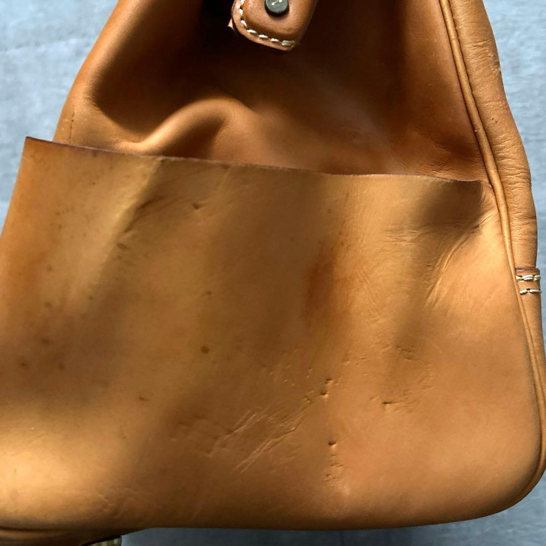 HERZヘルツ口枠2wayレザーボストンバッグ がま口本革ダレス