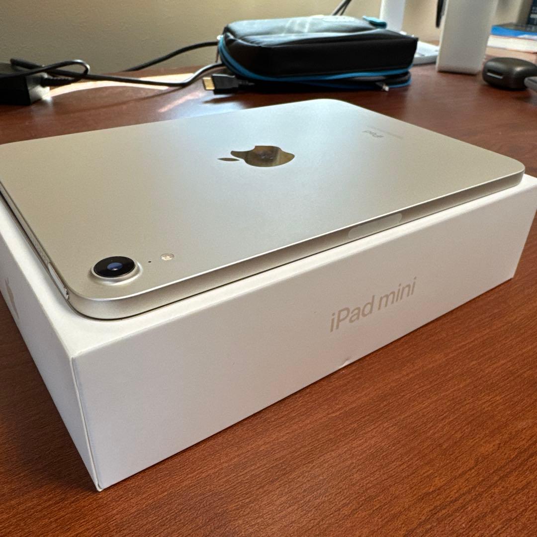 【美品】iPad mini 第6世代 64GB Wi-Fi スターライト