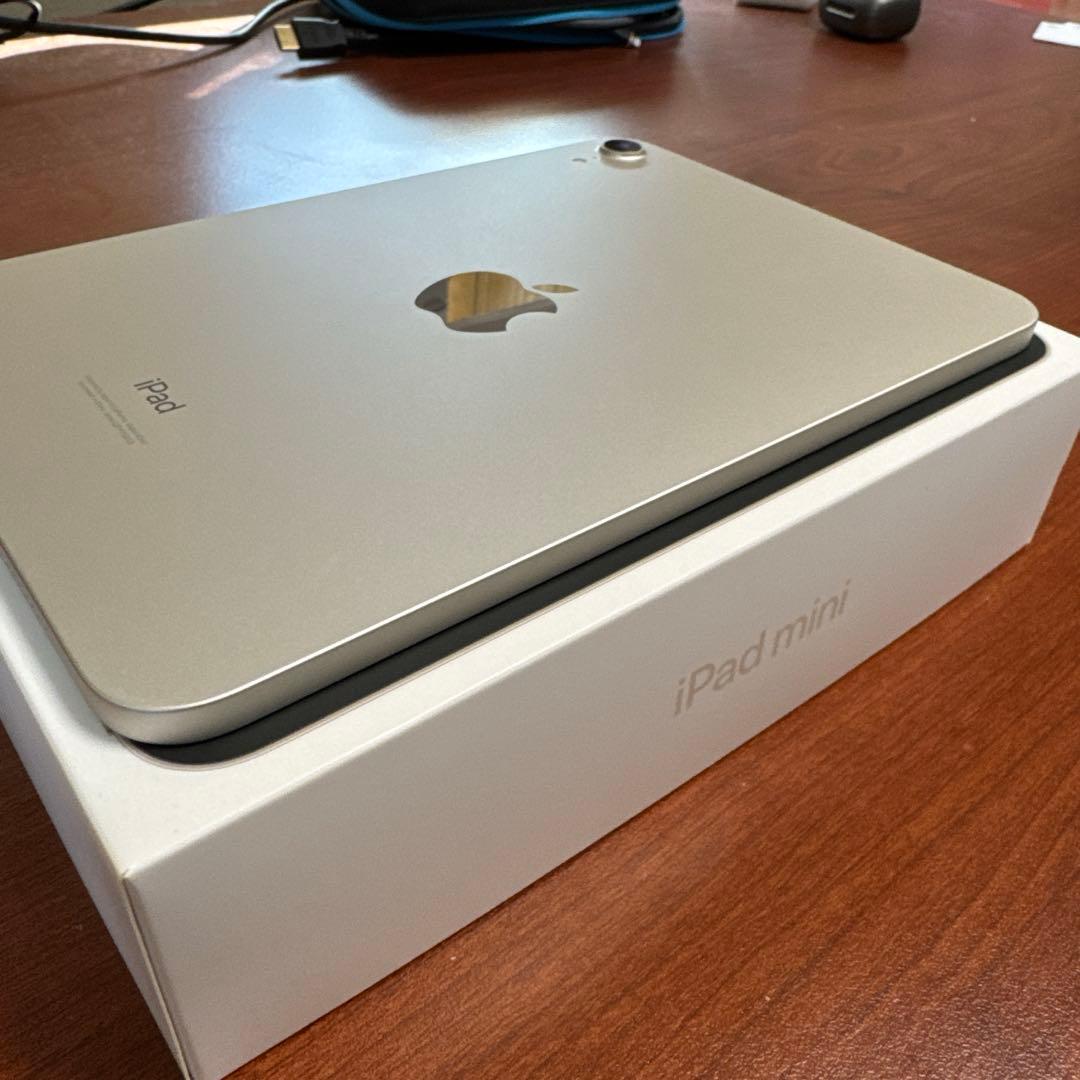 【美品】iPad mini 第6世代 64GB Wi-Fi スターライト