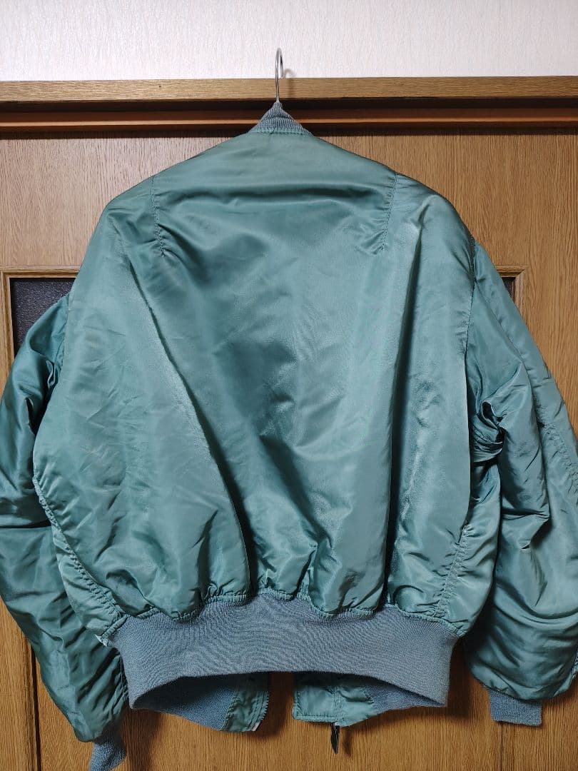 ALPHA MA-1フライトジャケット XL ミントグリーン