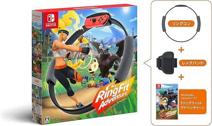 リングフィット アドベンチャー Switch 任天堂 純正品 リングコン付き
