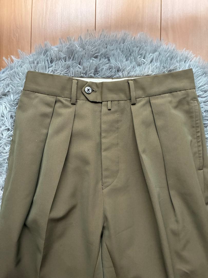 美品【NEAT】ニート スラックス \"MAX CANVAS Taperd\" 44