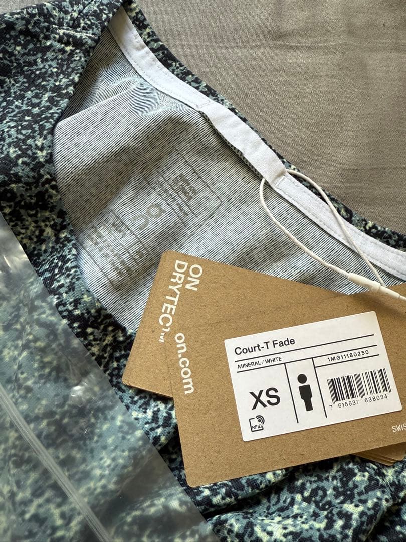 新品 XS On Court-T Fade オン テニス Tシャツ ウェア