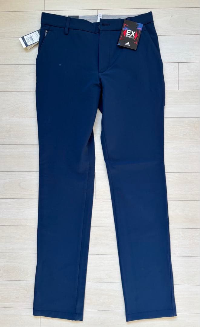 ヨッコー　adidas ゴルフパンツ ネイビー