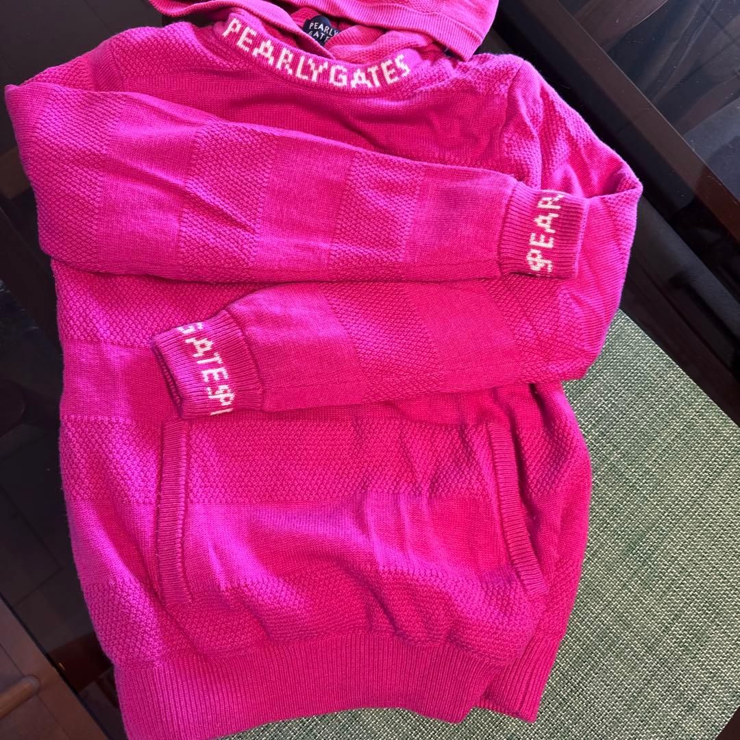 パーリーゲイツ フード付きセーター セット　サイズ1