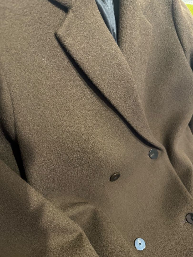『美品』 Theory ウール ロング ダブル チェスターコート
