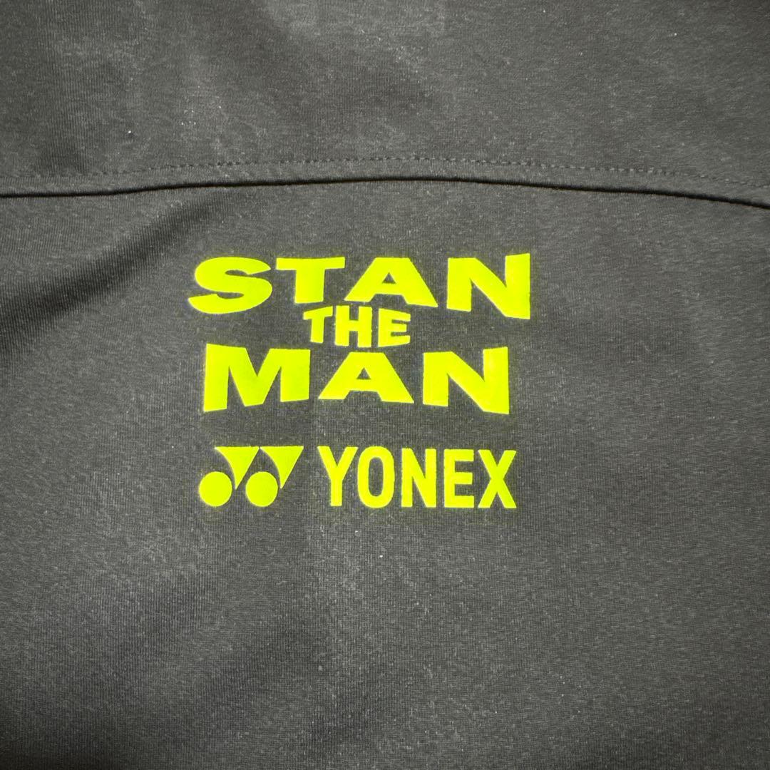 YONEX テニスジャケット ブラック/イエロー