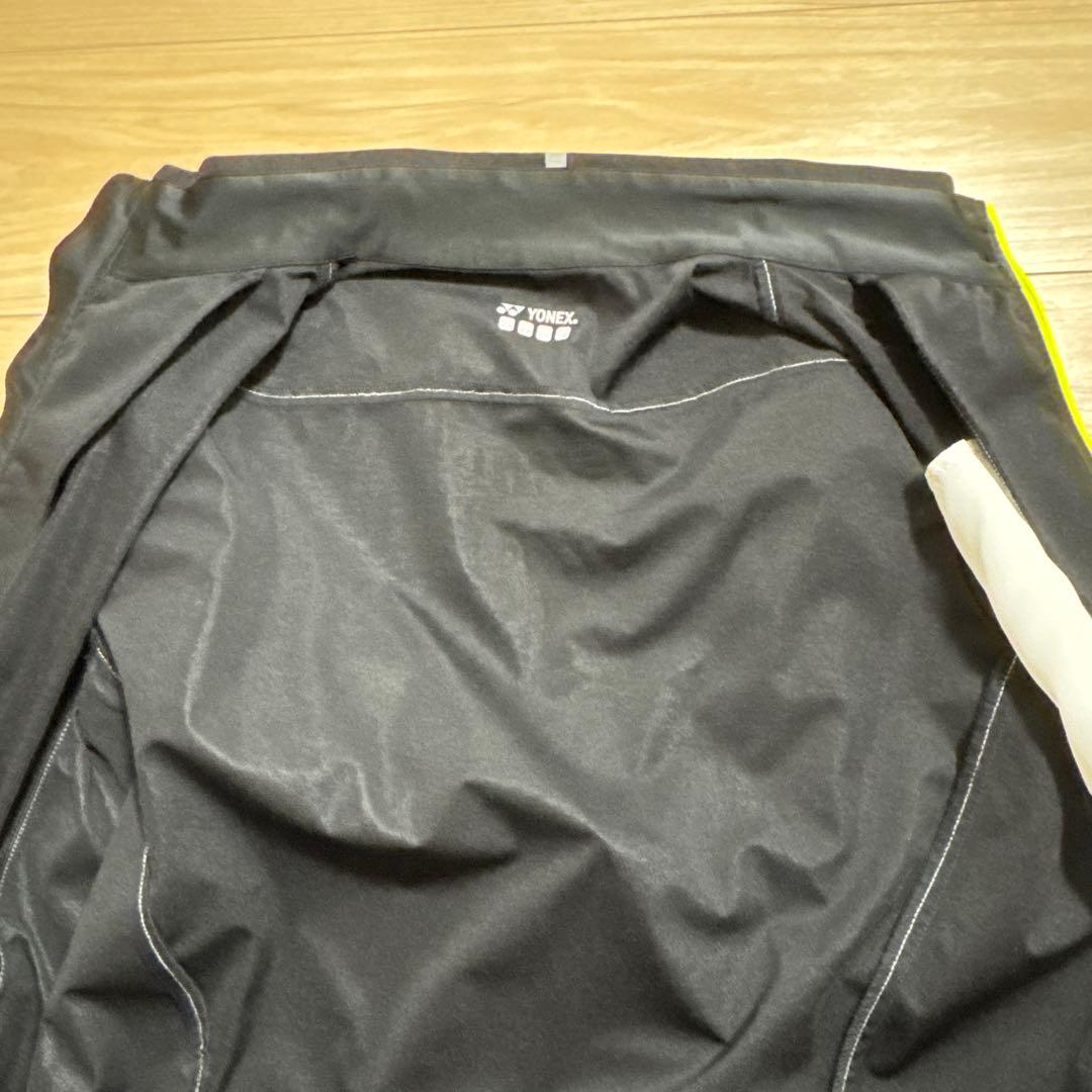 YONEX テニスジャケット ブラック/イエロー