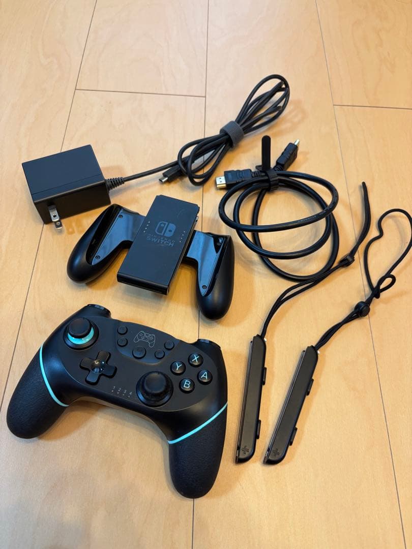 Nintendo Switch 本体 充電ドック持ち運びケース付き